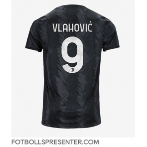 Juventus Dusan Vlahovic #9 Borta Matchtröja 2022-23 Kortärmad